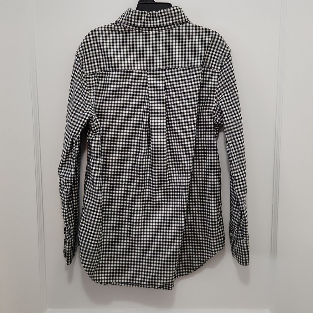 Ralph Lauren Kids Green Check Button Down Oxford Shirt Size Small (8) - Picture 2 of 8